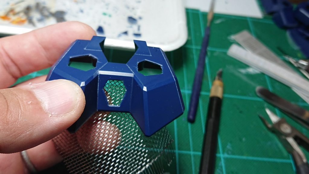 こんな感じですかね。一番目の細かい網戸メッシュなはずですが、粗く見えますな…