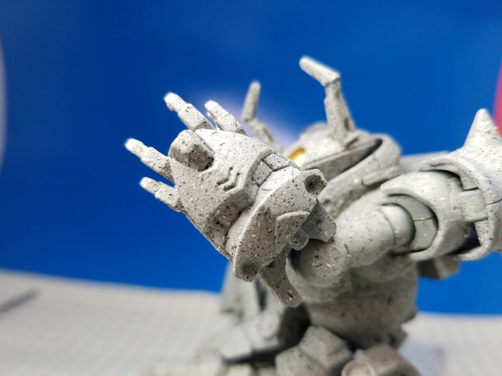 石のガンプラ?!その名は「石鬼(せっき)」!!–9枚目/制作者：ビルド蒼炎2
