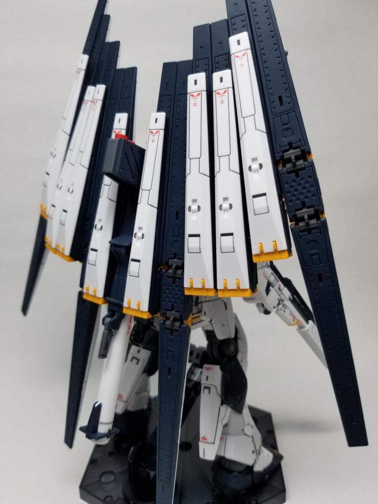 RG ニューガンダム ノーマル装備+ダブルフィンファンネル装備–3枚目/制作者：_maunten_