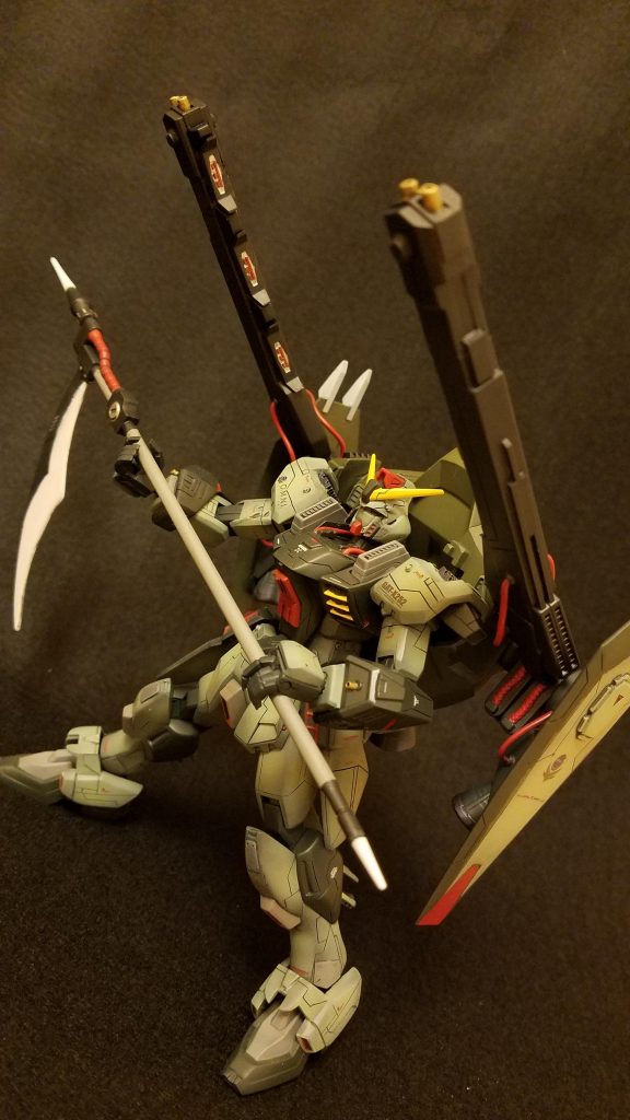 フォビドゥンバスターモード!
立ち姿からでも遠距離砲が撃てますw