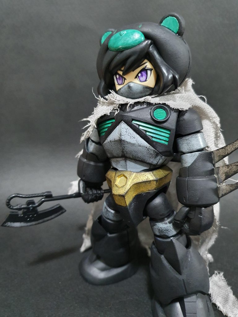 ブラックゲッター(アヤメ)–3枚目/制作者：@painnick_pla