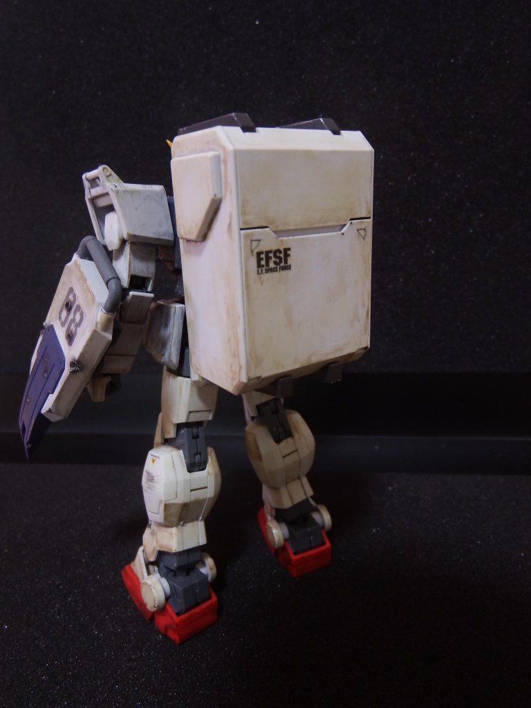 今回の汚しの中でこのコンテナの汚れ具合が特に気に入っています!EFGFが良かったですが無かったのでEFSFで我慢😣