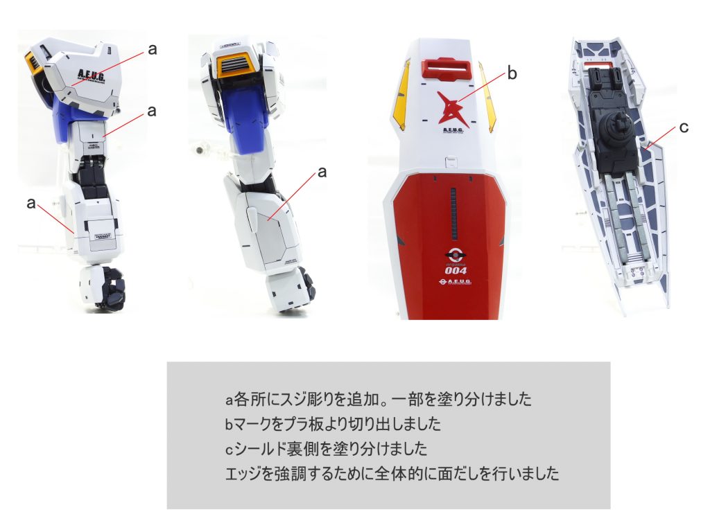 PG ガンダムマークII アムロ機–3枚目/制作者：gunplacraft