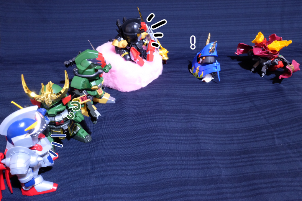 真悪参:そんなことより、サタンくんはなんで騎士くんの身体を使って、そこの赤い奴と手を組んで私たちに攻撃しようとしてきたの?
騎士:いや、アレは私の身体じゃないぞ。詳しく言うとアレは私の脱皮の皮で、消えるまでに多少時間がかかるから
殺駆:話をややこしくするな、お前は黙っとけ