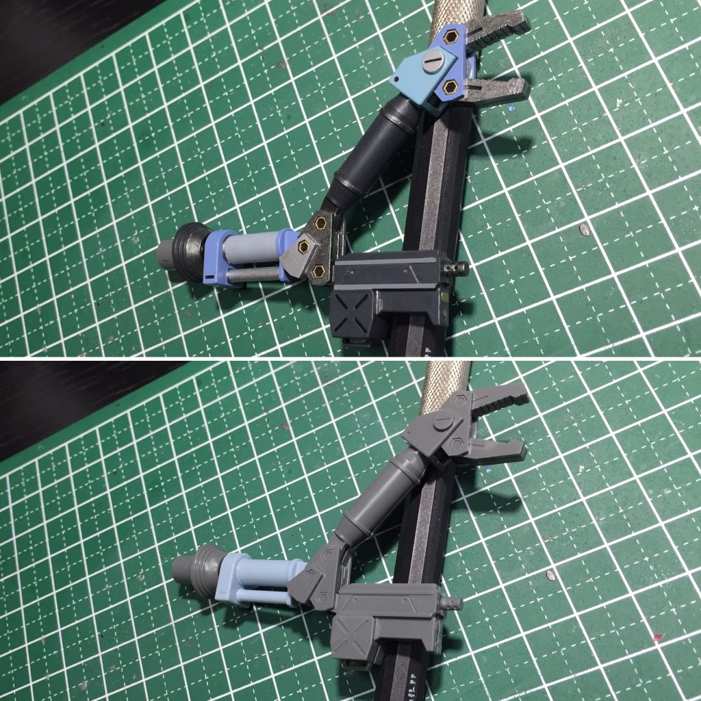 アームは色の境目をクッキリと^_^