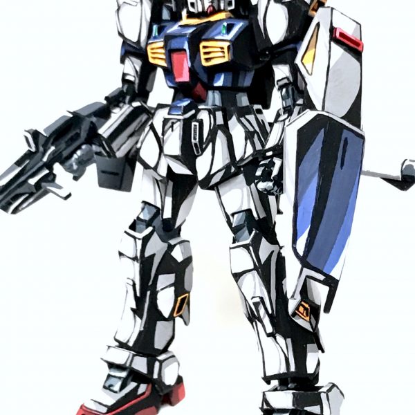 1/144 ガンダム Mk-Ⅱ イラスト風模型