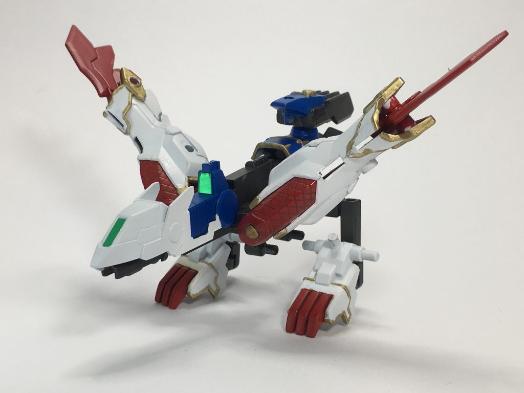 初代武装装甲八鳥
RX-七八丸のサポートメカ