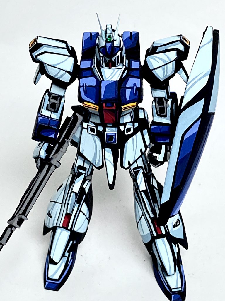 1/144 リガズィ イラスト風模型–4枚目/制作者：@j_gunaka