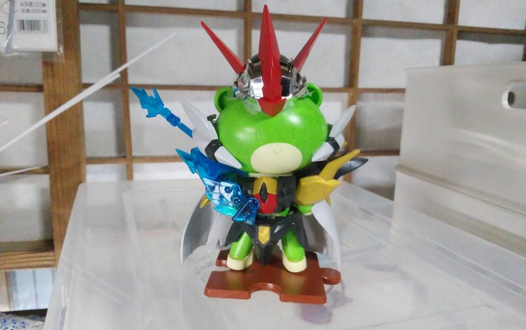 仮組です。
配色はクリアパーツをどうするかだけ悩みましたが、そのままで行くことにしました。