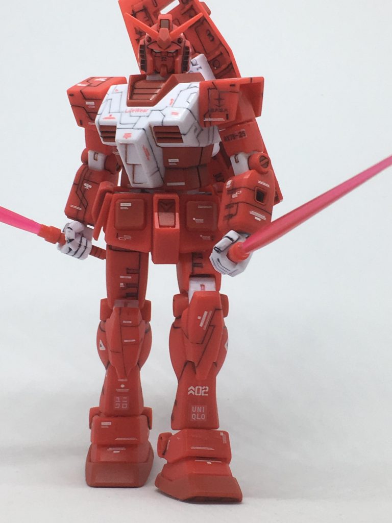 ガンダム ユニクロコラボver–2枚目/制作者：カサピー