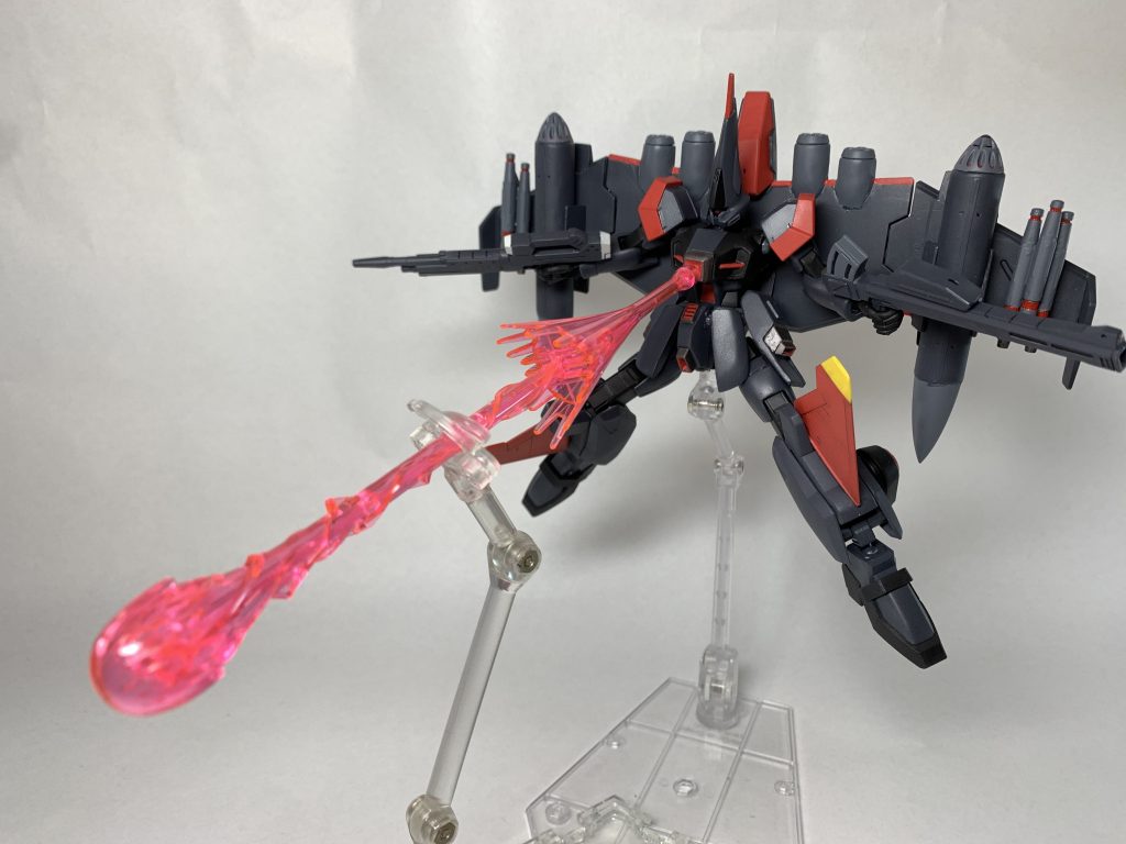 イメージとしてはこんな風にビームを撃つ感じ。