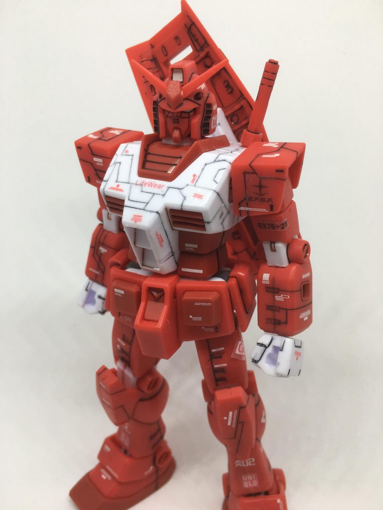 ガンダム ユニクロコラボver–5枚目/制作者：カサピー