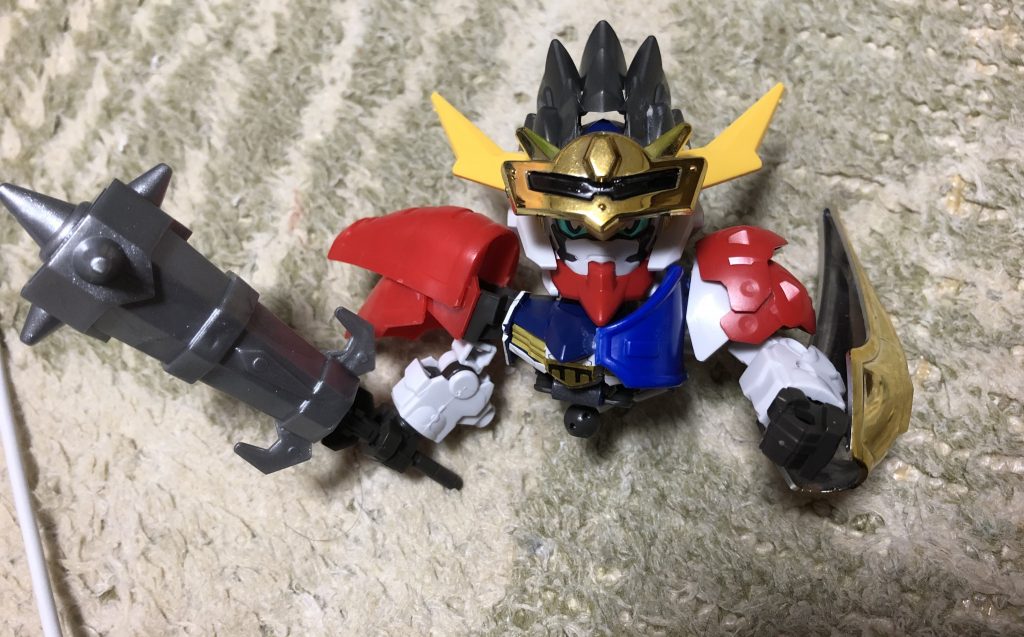 上半身をざっくり。