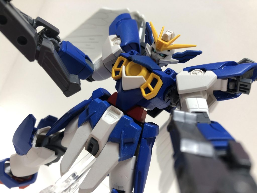 ウィングガンダムゼロレクイエム
リナーシタを改造
より、ツインバスターライフに適応した調整が行われておりツインバスターライフルも改良された、設定