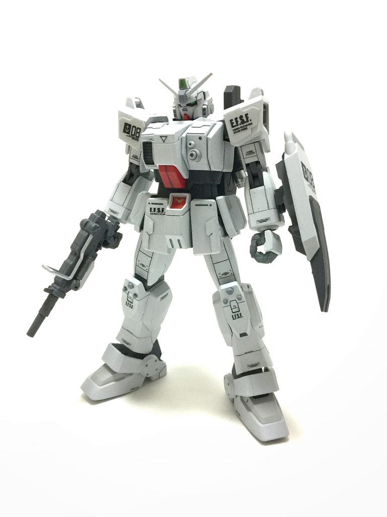 HGUC 陸戦型ガンダム–4枚目/制作者：gunplacraft