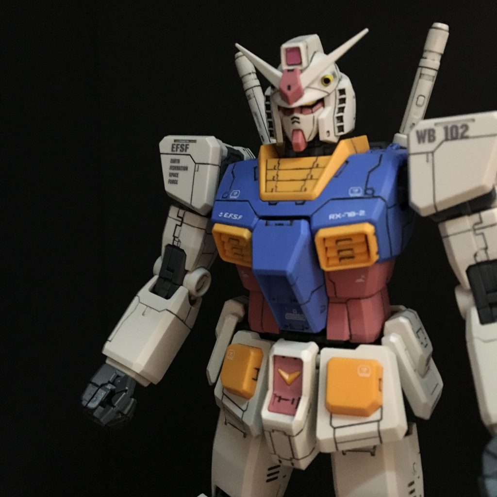 MG RX-78-2 ガンダム Ver.ONE YEAR WAR 0079–3枚目/制作者：ogagaga