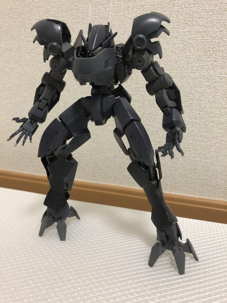 塗装前。ここまでは完全に悪役(  ˙-˙  )