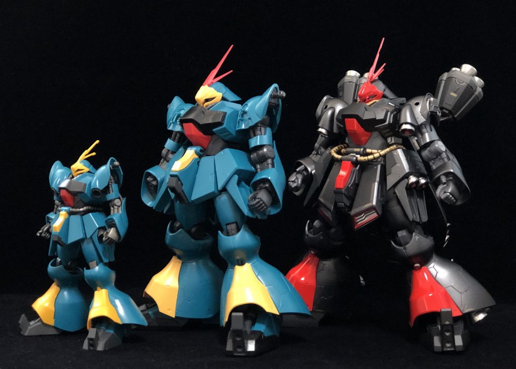 スタイル比較、前から。