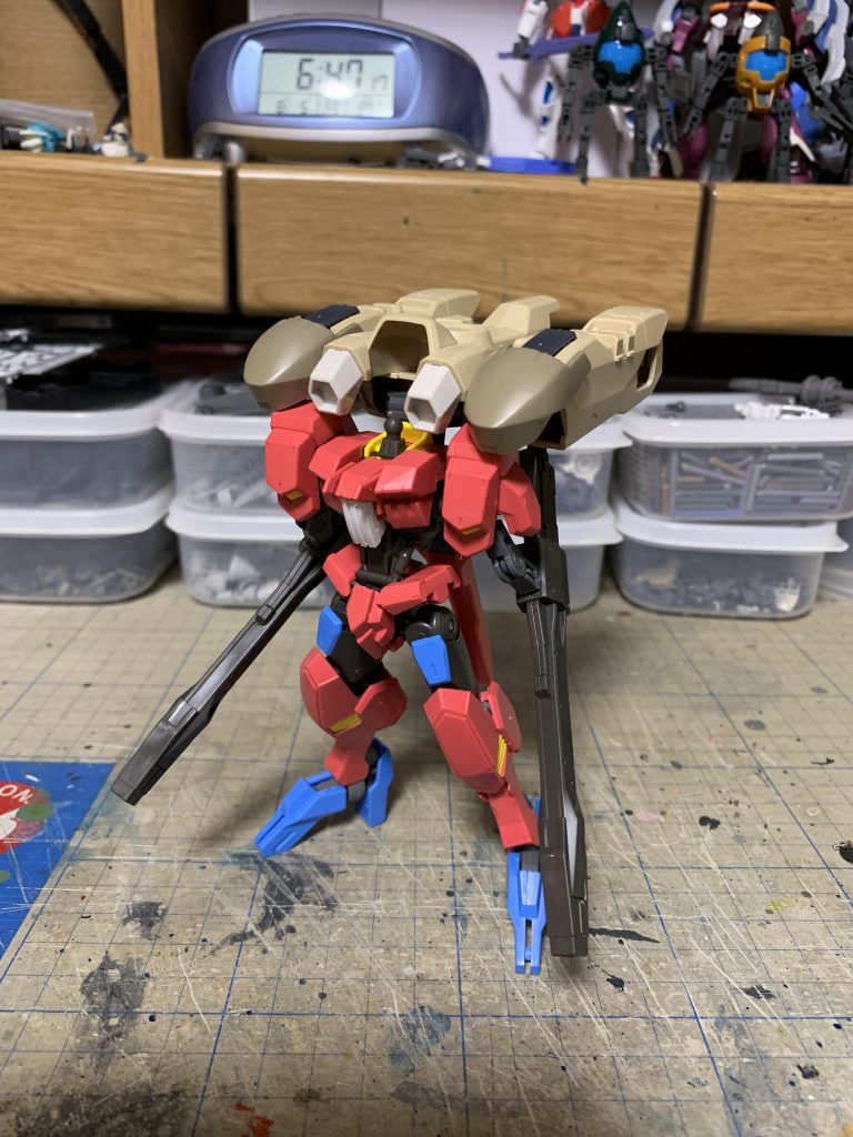 製作開始時。
原型機がわかりやすい。