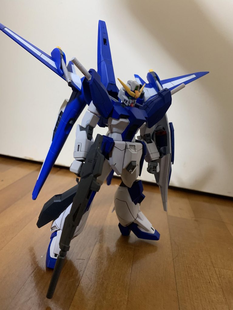 本機体は過去に投稿したガンダムアギスのフル改修機となります!