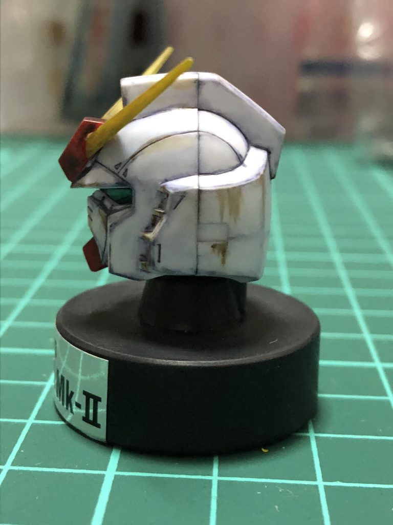 ガンダムMk-Ⅱヘッド–2枚目/制作者：みくろ