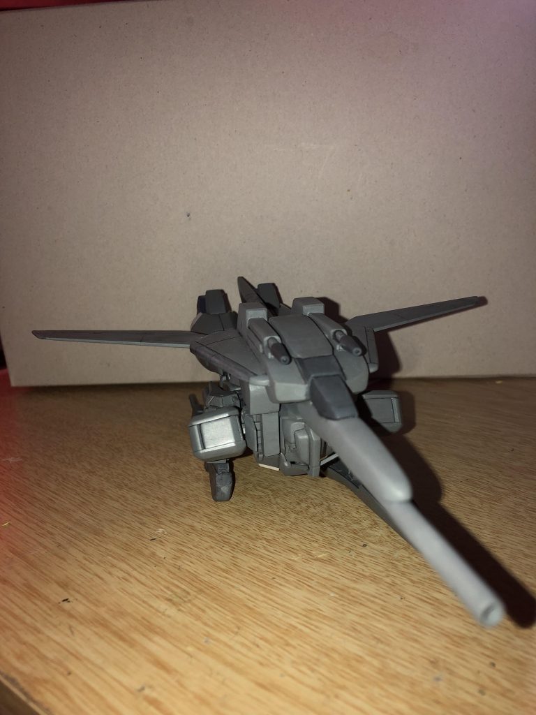 スペースファイター形態:前
BWSの武器はリガズィに準じて
メガビームキャノン×1
ビームキャノン×2
にしています。