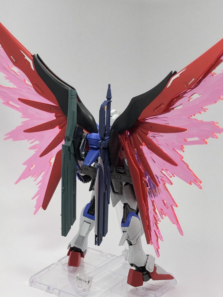 HGCEデスティニーガンダム–4枚目/制作者：デコポン