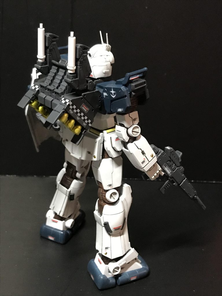 陸戦型ガンダムS型–4枚目/制作者：@Tori_kazu