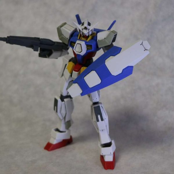 素組みのガンダムAGE1‐フラット