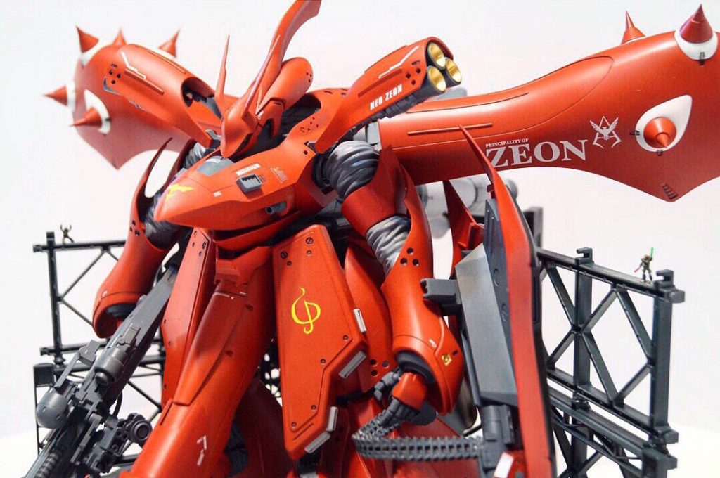 画面に収まりきらない大きな機体、迫力が凄まじいです。