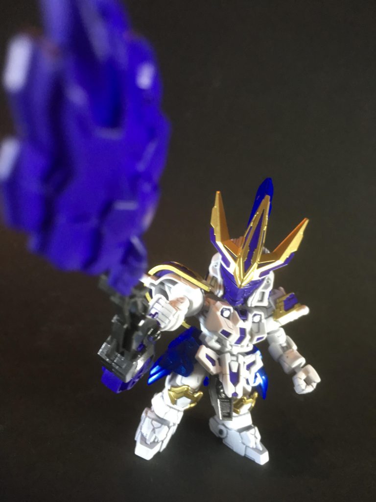 【SD三国創傑伝】夏侯惇トールギスⅢ–4枚目/制作者：ひとらたん