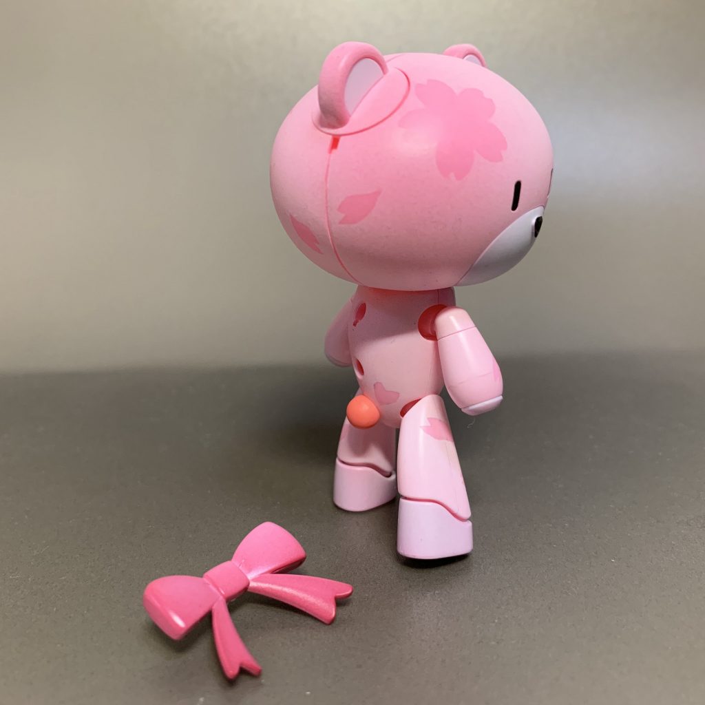 後方カット3尻尾はなんとなくで購入したシャアピンクカラーを塗ってみました。そしておしりには隠れハートマーク(haro2)