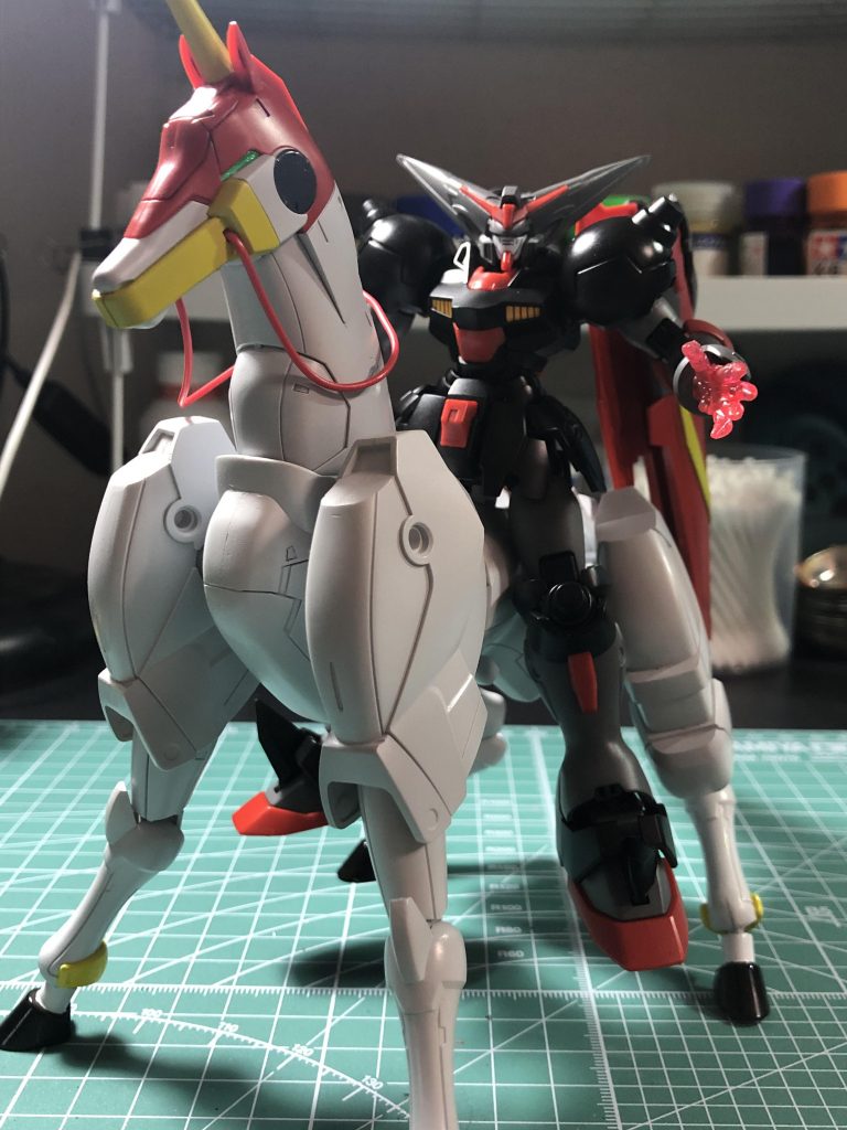 マスターガンダムが騎乗しても問題ない👍
