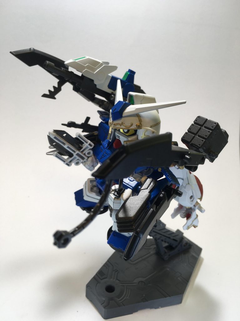 RX-七八丸と初代武装装甲八鳥が合体！
サンダーボルト版フルアーマーガンダムをモチーフにした形態になる

武装は大型ビーム砲に六連ミサイルポッド