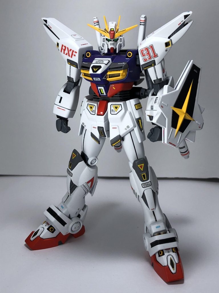 正面 
肩、股関節のジョイント追加が効いています