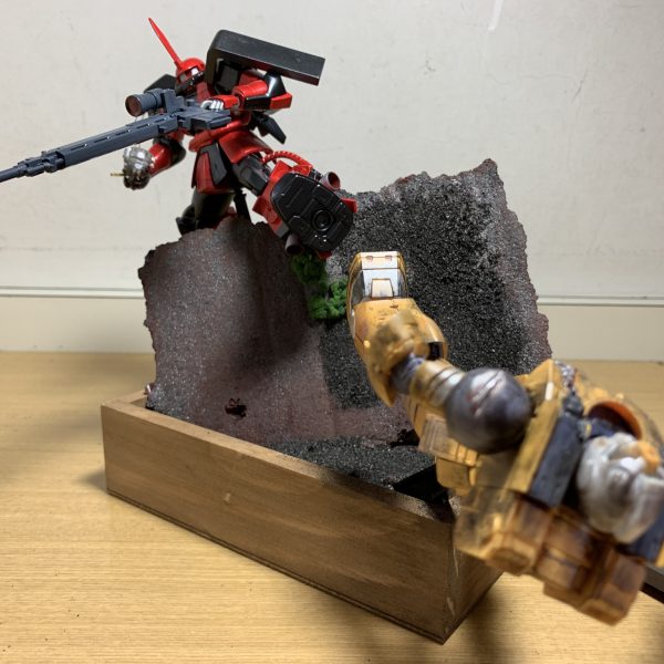 赤い閃光の恐怖