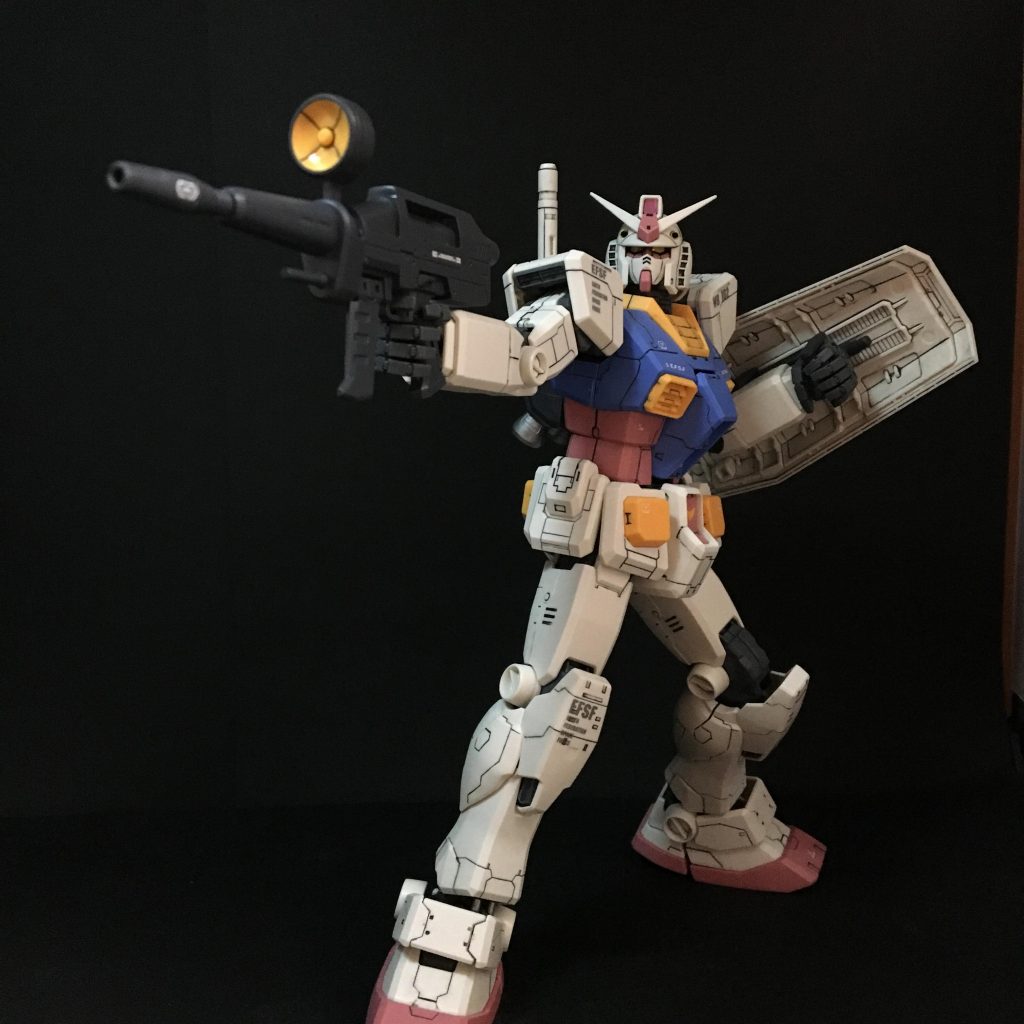MG RX-78-2 ガンダム Ver.ONE YEAR WAR 0079–2枚目/制作者：ogagaga