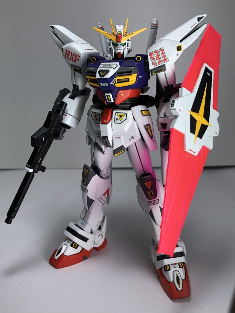 フル装備 顔は向きによってどうしても馬面になってしまいます泣