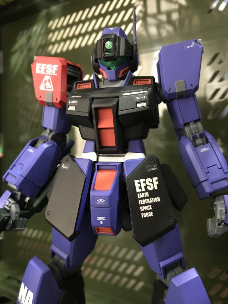 というわけで、ジムスナイパーⅡ、カラーリングは我がパーソナルカラーで✨