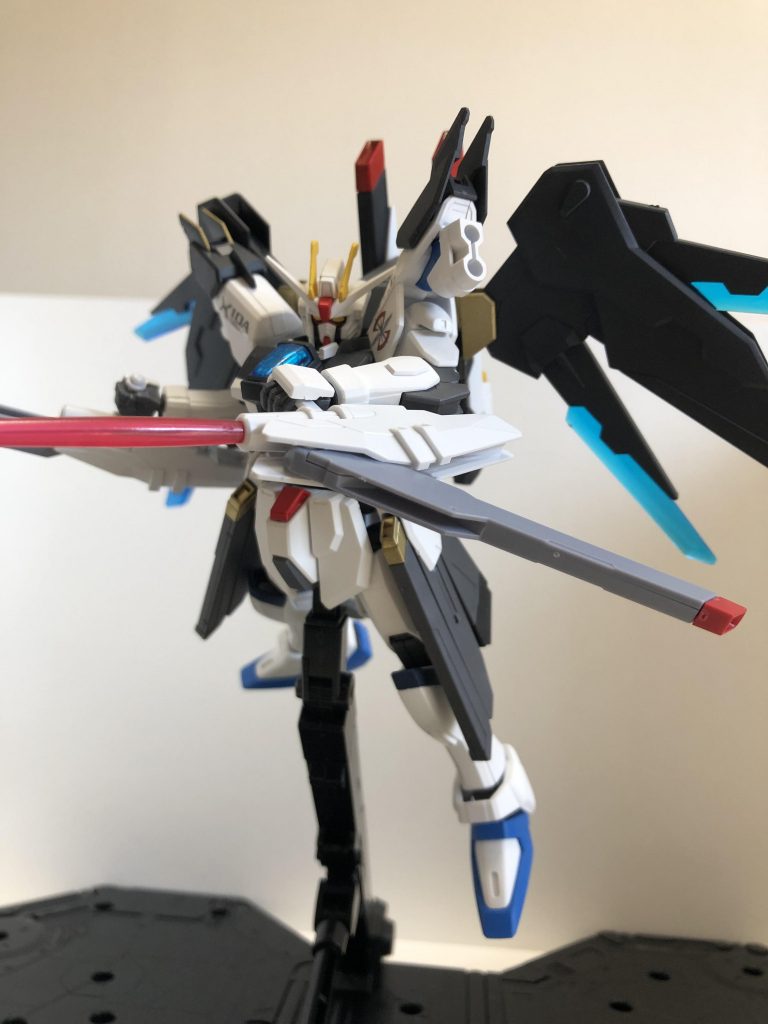 ビームトンファー構え