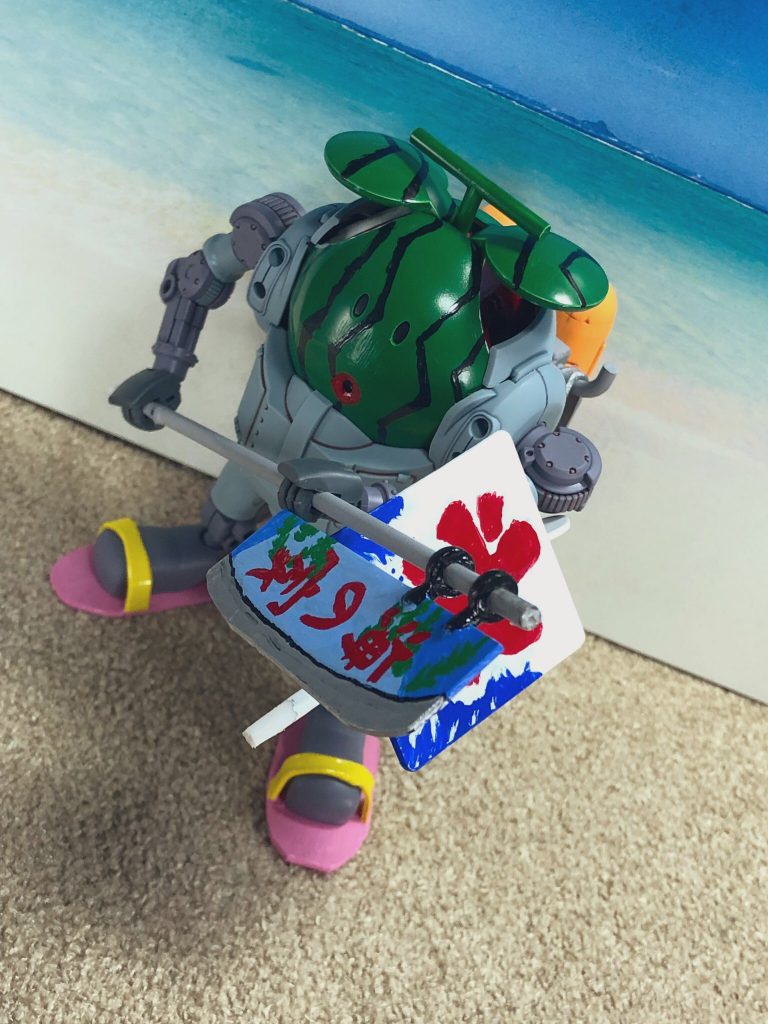 メイン武装 のぼりアックス