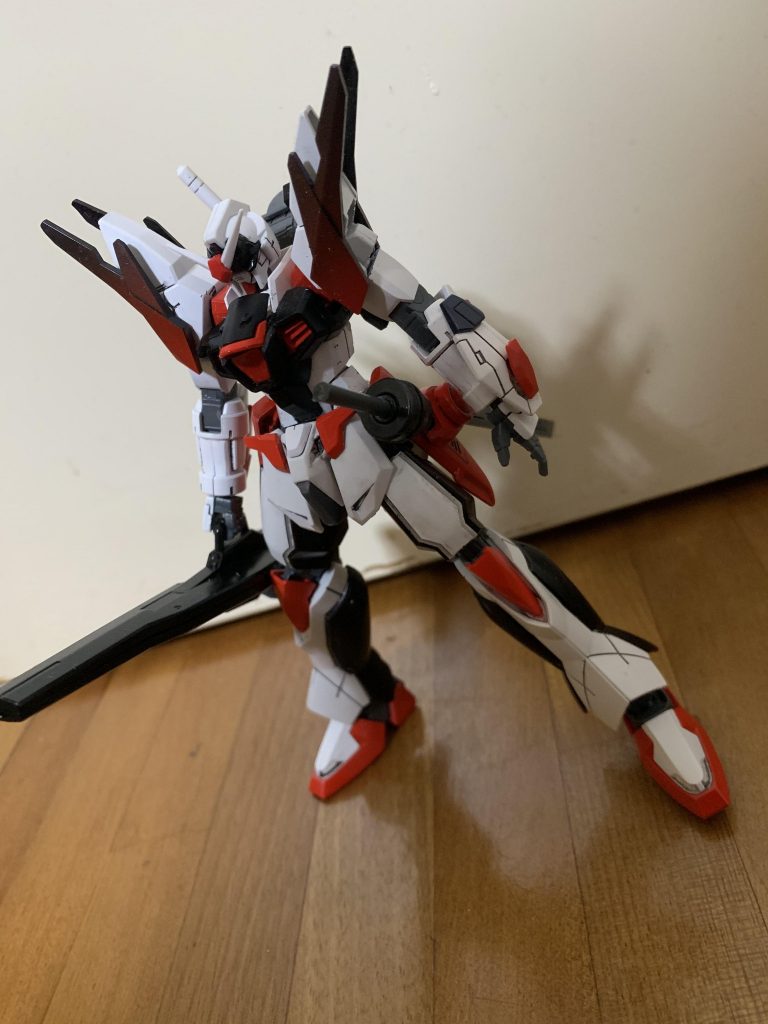 斜め前
見ていただければ分かりますが肩をグラデーション塗装にしています