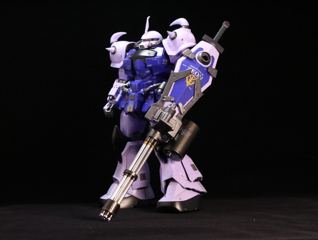 シールドガトリングは砲身をアルミパイプに置き換え全長で約10㎜程延長