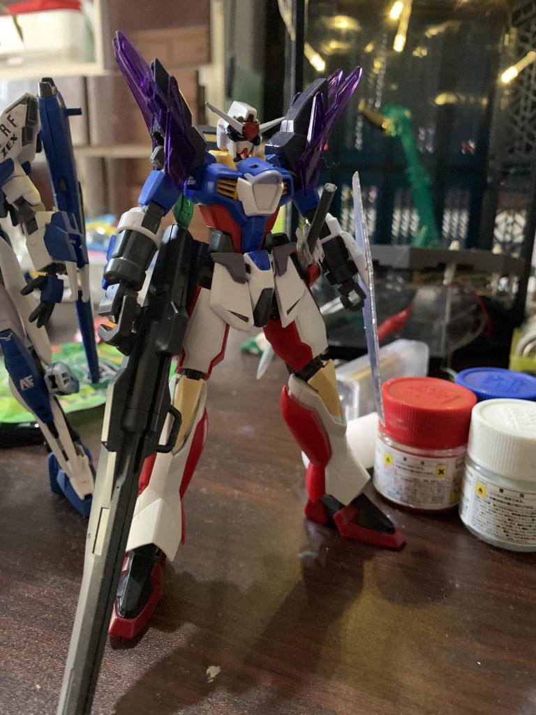 形がまとまった際のものです
ちなみに画像はありませんがリボーンズのポールジョイントを3mm軸に変えてあります