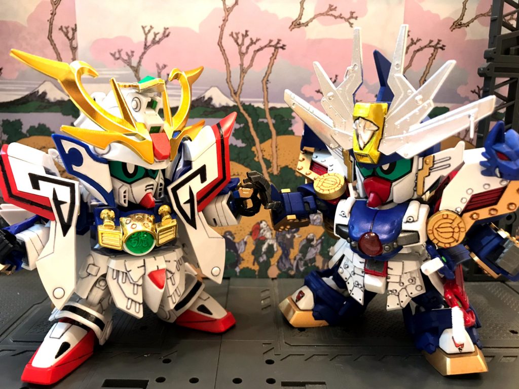 號斗丸と師弟で修行中のイメージで。