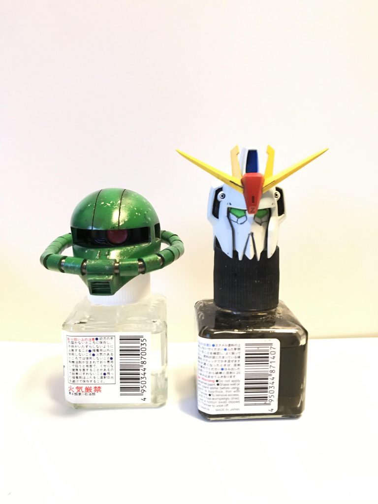 Zガンダムとの比較です。