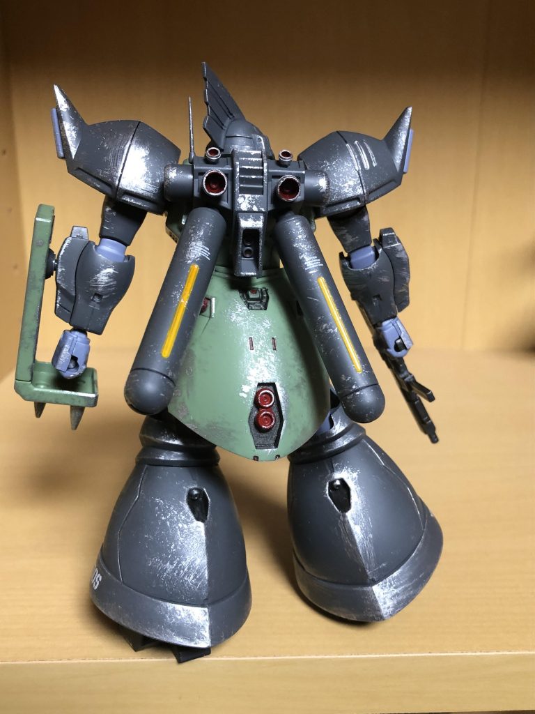 バーニヤは部分塗装で