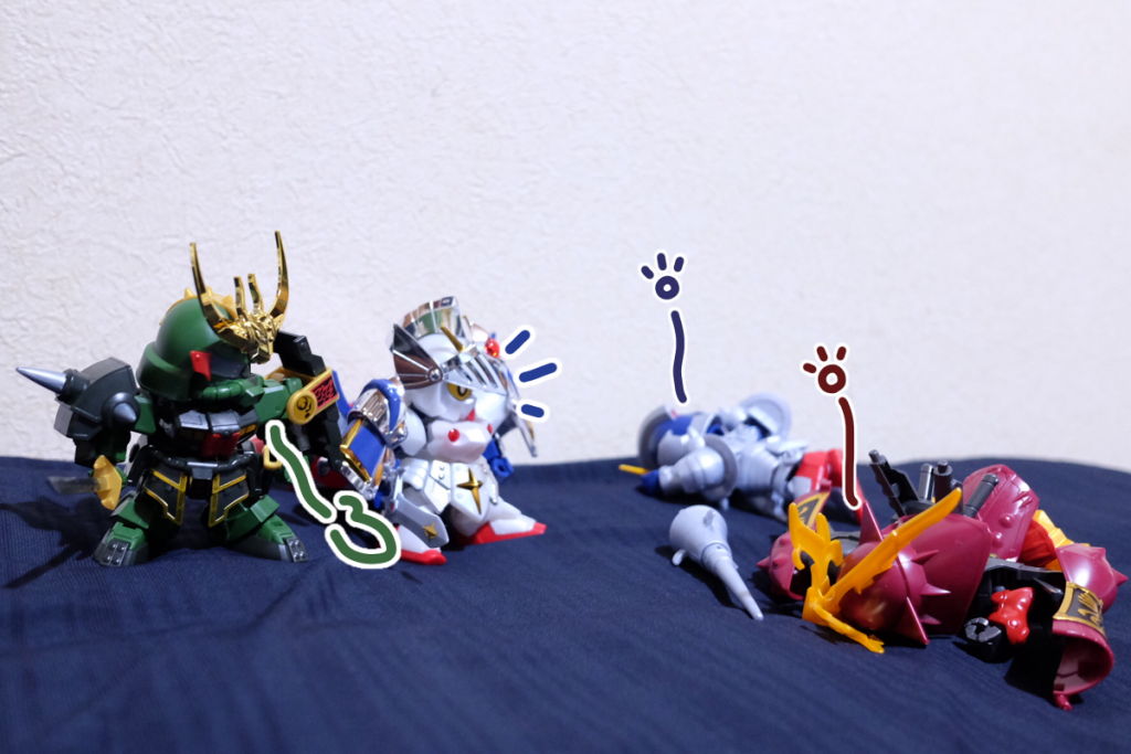 騎士:一区切りついたな!
殺駆:やれやれ…ひどい目にあった……