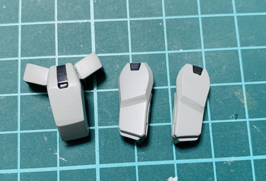 筆塗りのよる塗面になります。