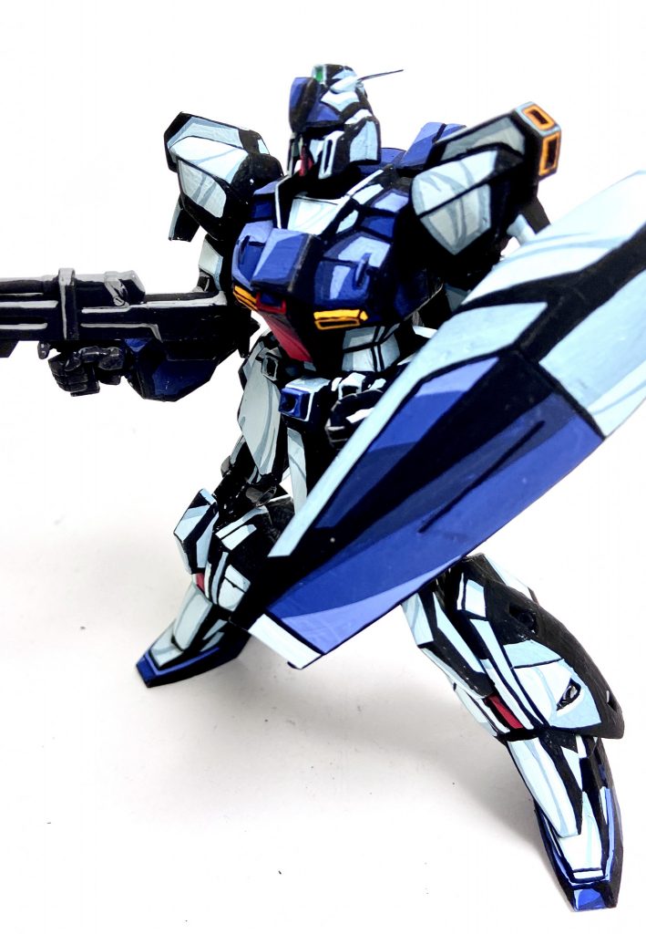 1/144 リガズィ イラスト風模型–2枚目/制作者：@j_gunaka